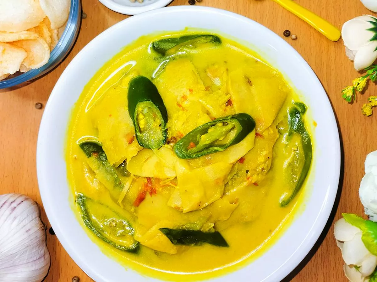 Resep Gulai Tahu Dan Rebung Bumbu Iris Ala Momsky