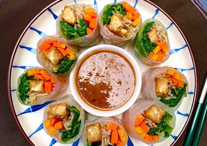 Resep Springroll Pecel Madiun