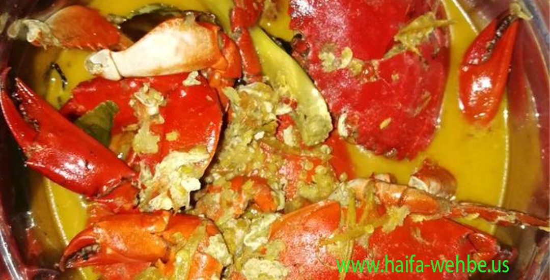 Kepiting Kuah Kuning Sajian